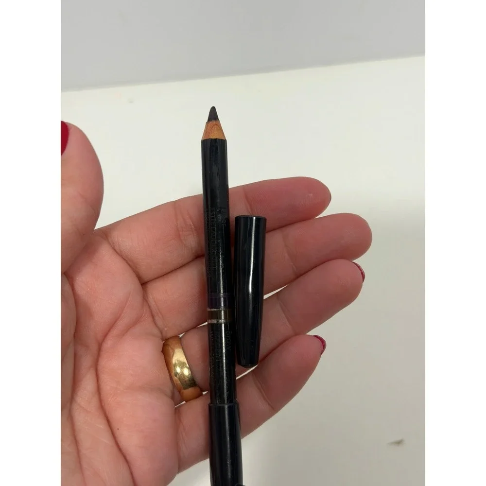 Estee Lauder Dual Ended Brow Definer Medium Brown & Burgundy Liner VTG Germany